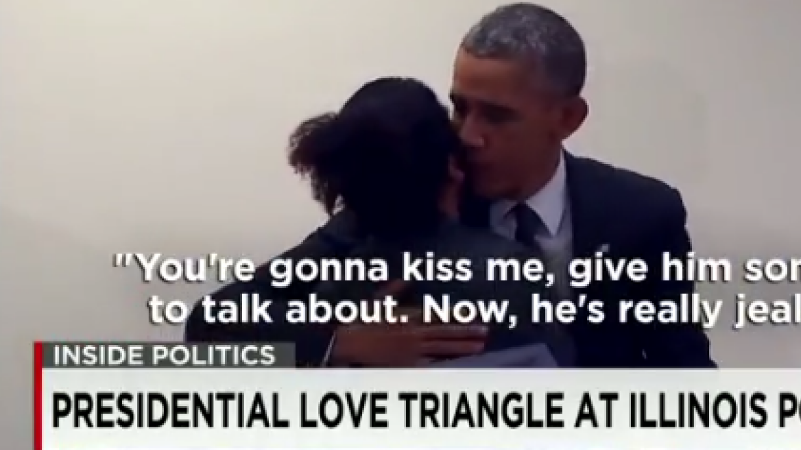 Ψηφοφόρος προς Ομπάμα: «Κάτω τα χέρια σου από την κοπέλα μου»